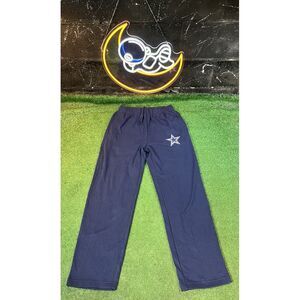 NFL Dallas Cowboys Fanatics Navy Blue Sweatpants Joggers Football Men Size‎ MD